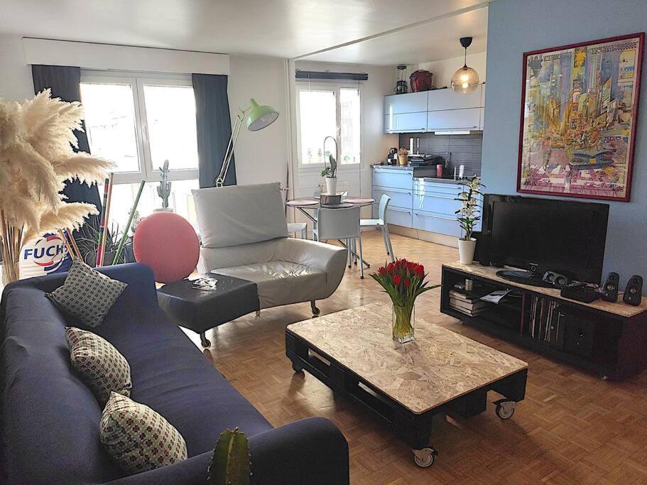 Appt D'Artiste - 3 Ch - Parking Apartment Rouen Exterior foto